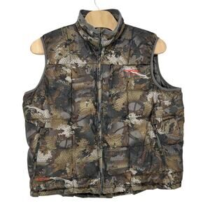 Sitka Fahrenheit Camo Vest  Goretex Infinium  Size 3XL NWOT